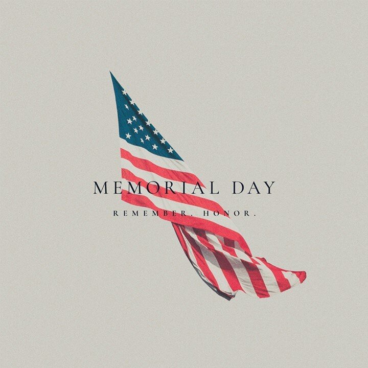 Let's all take a moment today to remember and honor the brave men and women of our armed forces who have made the ultimate sacrifice.
#MemorialDay.