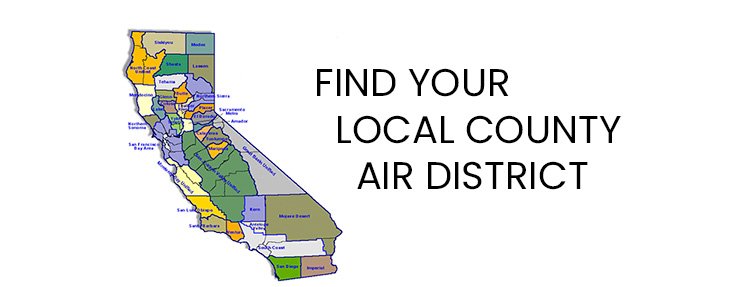 The first step in the grant process is submitting an application. You can use this map to locate your local county air district and start the process. - 