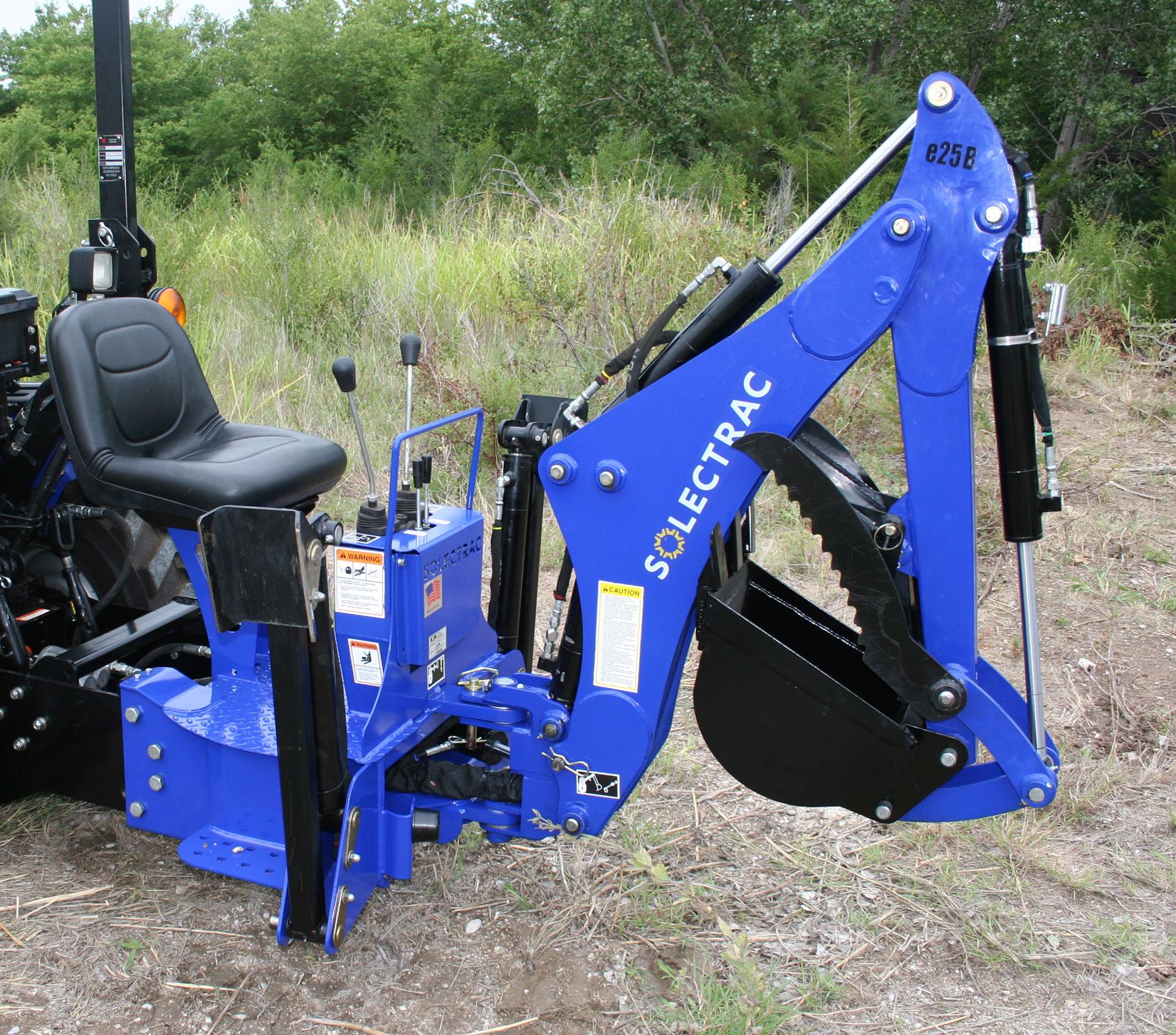 e25-backhoe swing arm